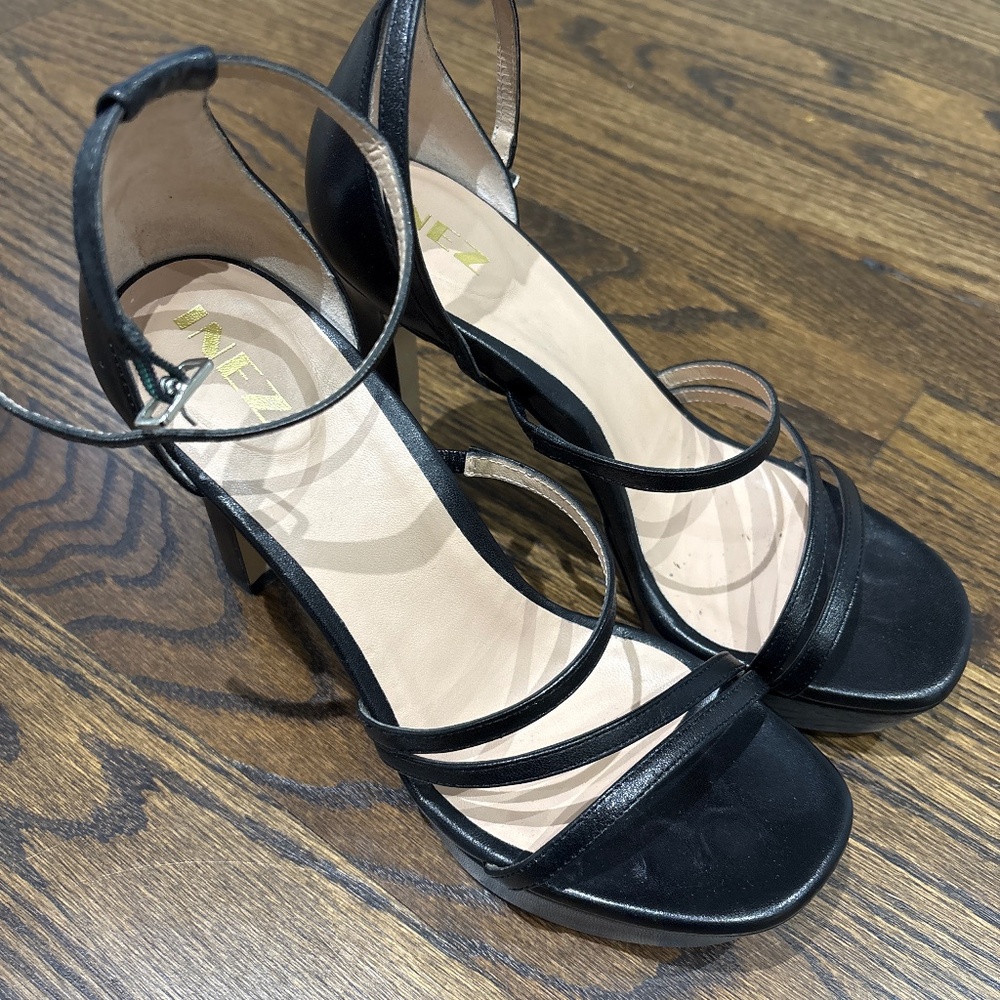 Inez Bianca black carpetto 7.5